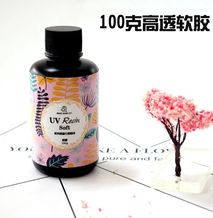 

Soft Type UV Resin Glue For DIY Jewelry Mold