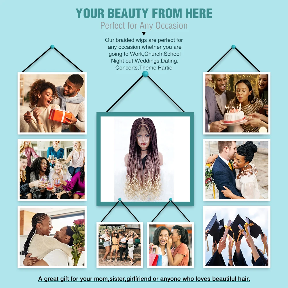 Рисунок 6 - Парик Akono Плетеный для чернокожих женщин