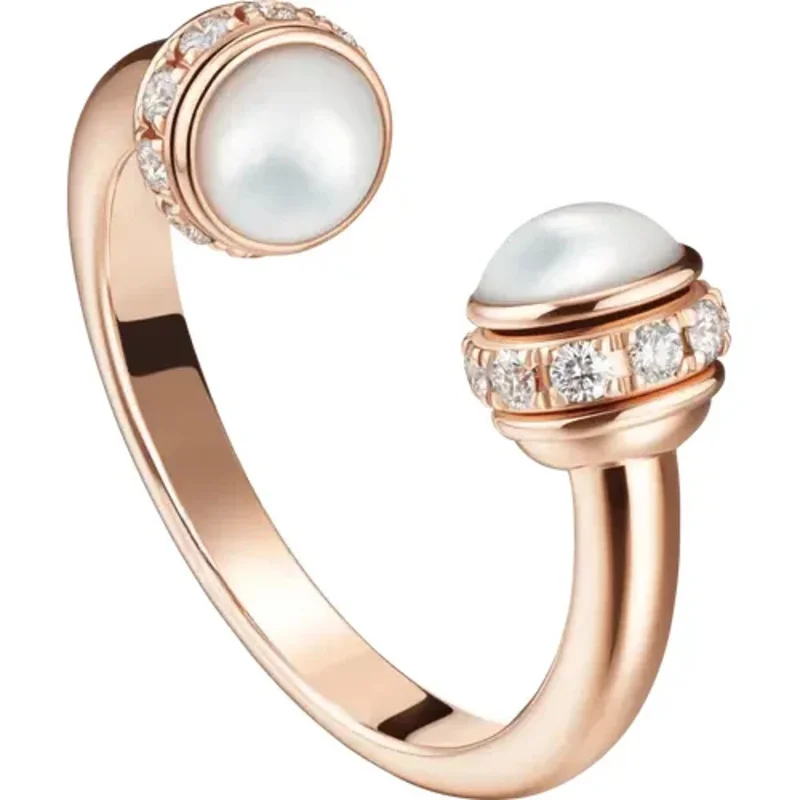 Кольца Piagetes Из Стерлингового Серебра 925 Пробы Элегантный Дизайн Доступная Цена