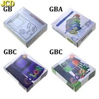 jcd 10pcs for gba sp dmg game console new packing box carton for gbgbagbc new packaging protect box