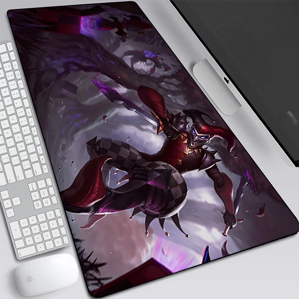 League of Legends Shaco Large Gaming Mouse Pad Computer Laptop Mousepad Keyboard Desk Mat PC Gamer Office Mausepad