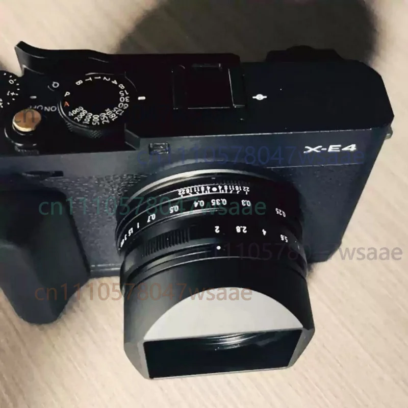 Фото Металлическая крышка-заглушка для объектива Voigtlander 27MM F2 18mm f2.8 с креплением Leica M №2