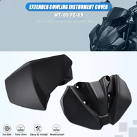 motorcycle extender cowling instrument cover hat sun visor meter guard for yamaha mt09 mt 09 fz09 sp 2018 2019 2018 2020 mt 09