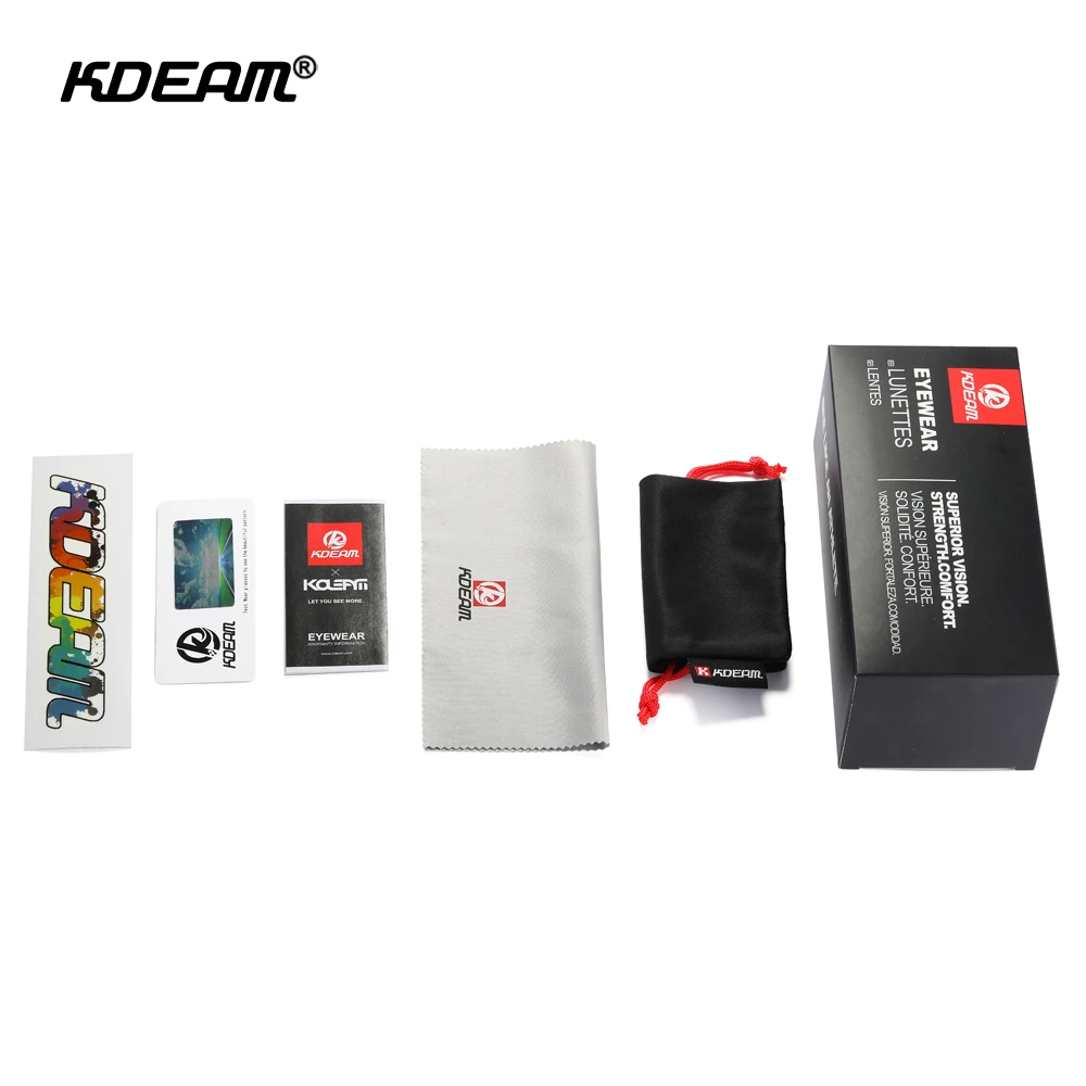 Мужские солнцезащитные очки KDEAM для рыбалки поляризационные классические