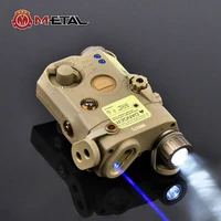 tactical laser indicator peq 15 led white lightstrobered green blue laser fit picatinny rail dbal a2 cqbl ngal airsoft hunting