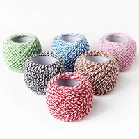 18m multi color cotton rope cord jewelry box packaging birthday party wedding favor decoration accessory diy handmade material