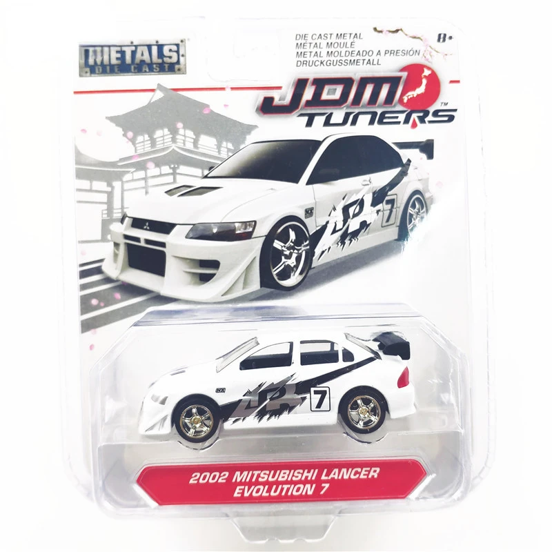 

1:64 Fast&Furious Mitsubishi EVO7 Honda NSX Datsun Nissan Toyota Diecast Car Metal Alloy Model Car Toys for kids Gift Collection