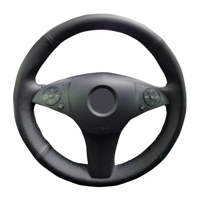 Нескользящая черная оплетка из искусственной кожи для Mercedes Benz C180 C200 C350 C300 CLS 280 300