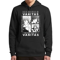 the case study of vanitas hoodies vanitas 2022 new anime fans hooded sweatshirt casual soft basic men clothing