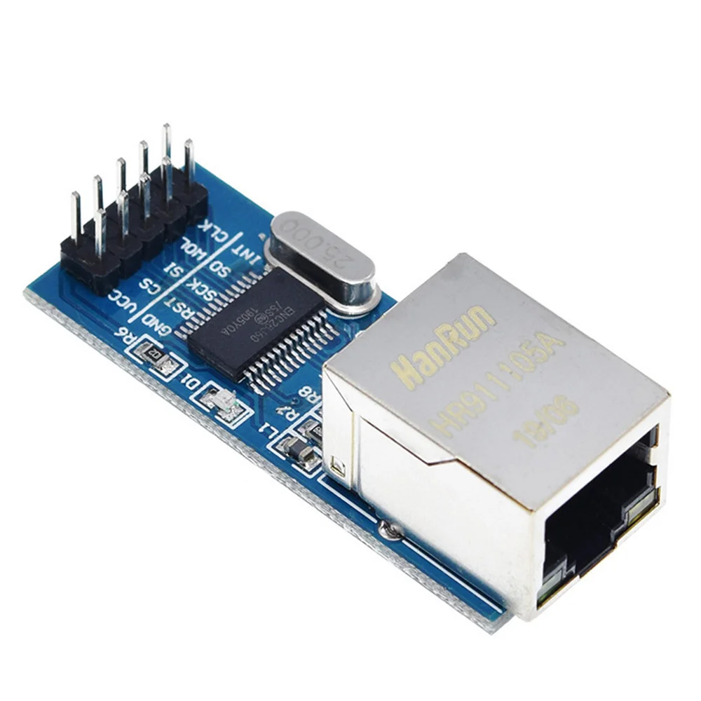 

ENC28J60 Ethernet LAN Network Mini 51/AVR/ARM/PIC Code For Arduino SPI Port Module STM32 LPC