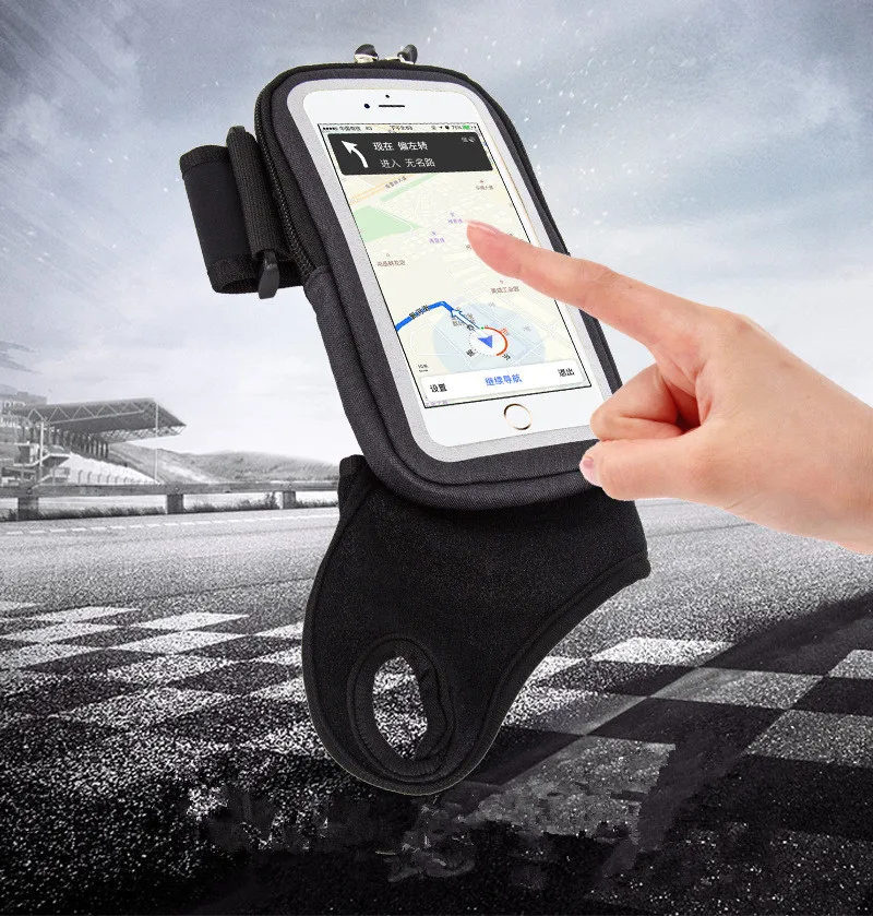 

Велосипедная сумка для сотового телефона для бега на велосипеде с сенсорным экраном для езды на велосипеде