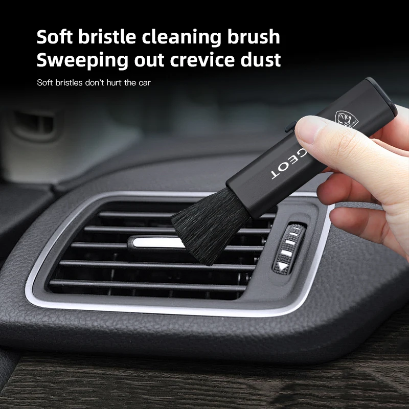 Щетка для чистки салона автомобиля маленькая щетка пыли и выхода воздуха Peugeot 408