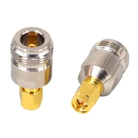 1234pcs n male to sma female connector rf coax coaxial adapter straight type n sma converter