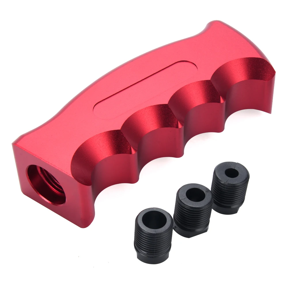 RASTP-универсальная автомобильная головка переключения передач в форме ножа, алюминиевая ручка, ручная коробка передач для большинства автомобильных украшений, аксессуары SFN231