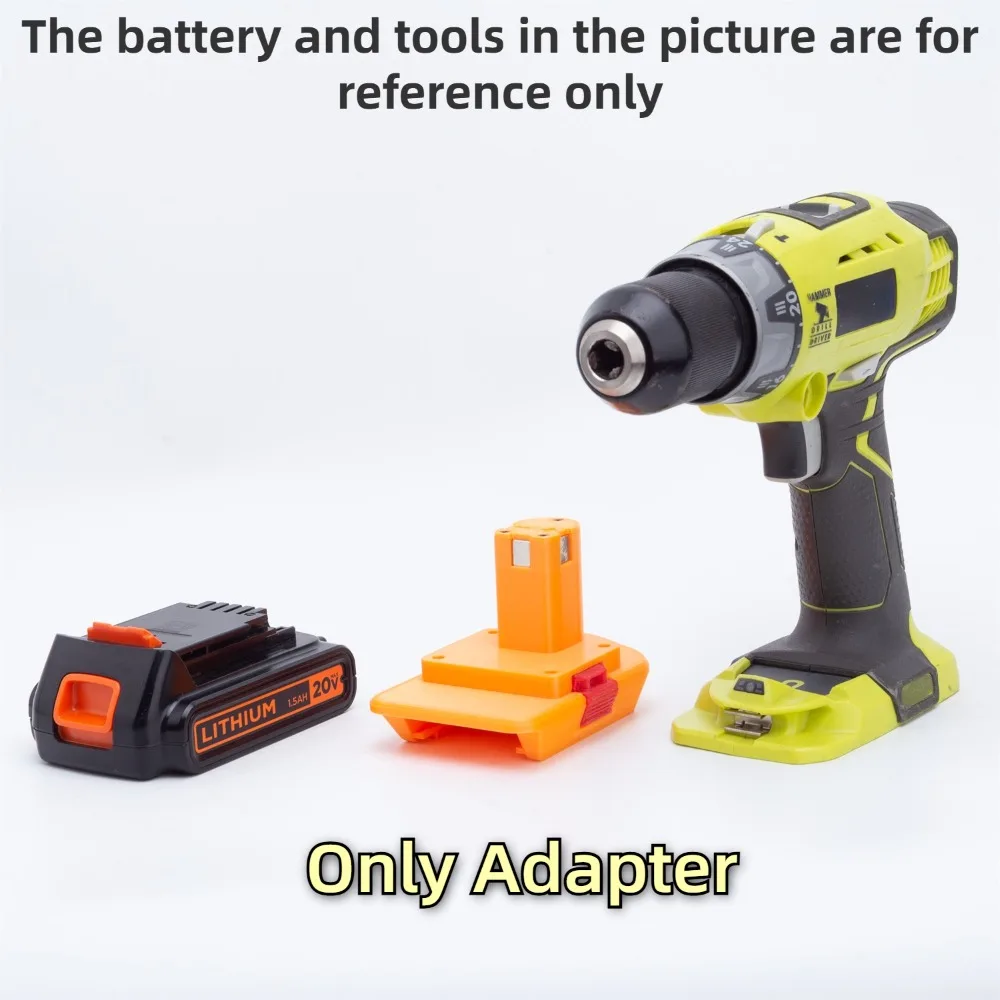 Адаптер/преобразователь для литий-ионного аккумулятора BLACK+DECKER 20 В