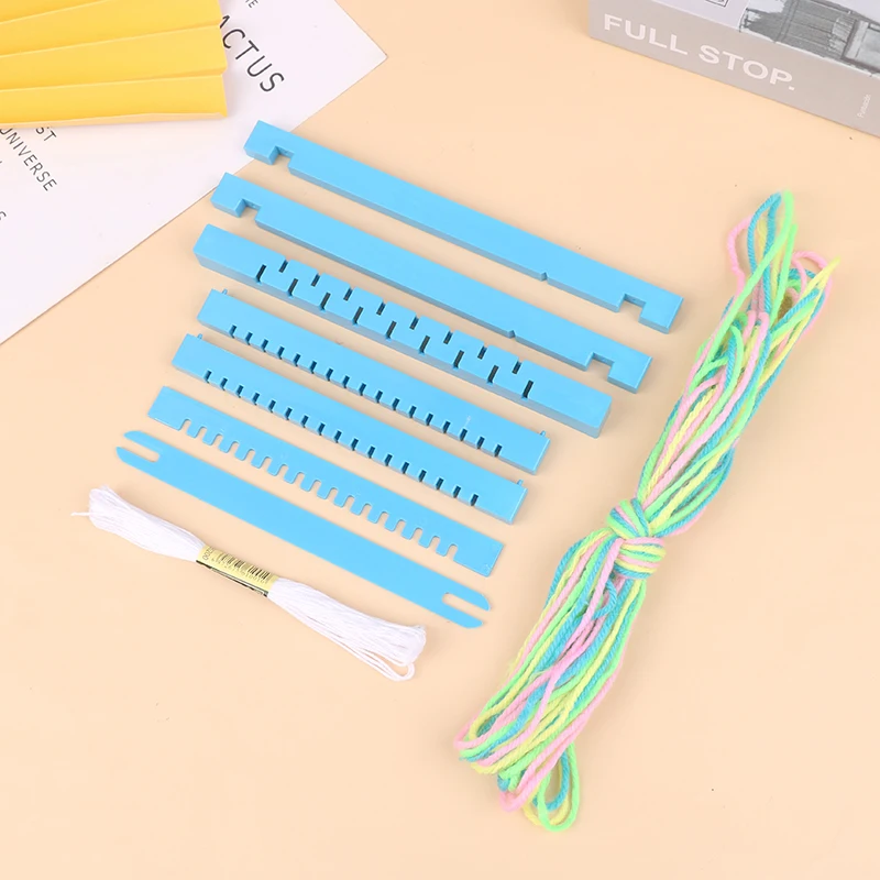 1 комплект ткацкий станок сделай сам рамка ручной работы бытовой швейный