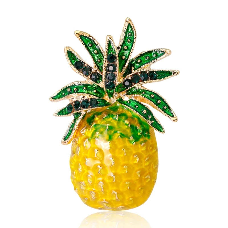 

Delicate Pineapple Brooch Pins Cute Brooches Lapel Pins Gifts for Anniversary