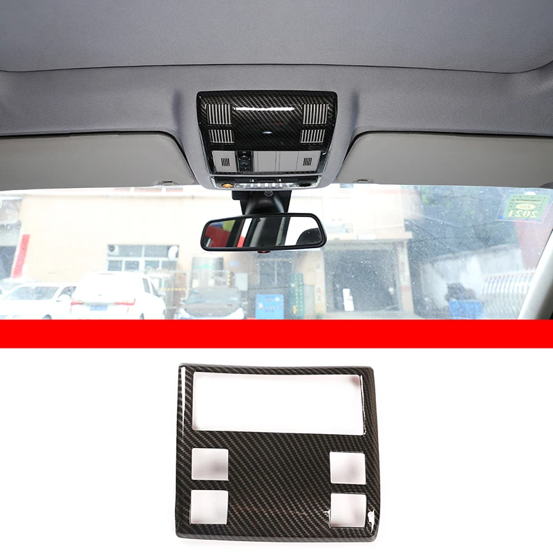 

1 Pcs ABS Carbon Fiber Car Interior Roof Reading Light Frame For BMW X3 E83 2003-2010 Car Stickers Accessories hy