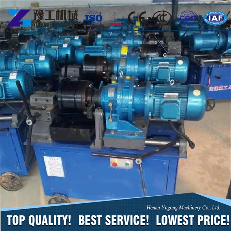 Станок для прокатки резьбы арматуры YG 16-40 мм заводская розетка