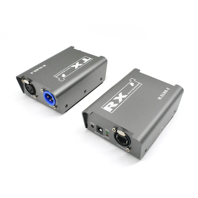 Фото Односторонний двунаправленный цифровой удлинитель XLR Audio 200M, общественная передача для цифрового IP-трансляции аудиоматрицы №1