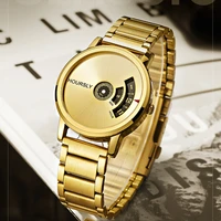 hoursly gold wirst watches men 2022 top brand luxury golden quartz wristwatches for male clock relogio masculino men relojes