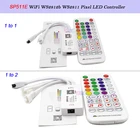 Пиксельная Адресуемая Светодиодная лента SP511E с поддержкой Wi-Fi и ИС, светодиодный контроллер для WS2812b, WS2811, двойной выход, умное Голосовое управление через приложение Alexa