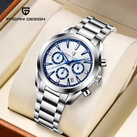 new pagani design at chronograph mens watches top luxury quartz watch for men sapphire mirror 10bar waterproof wrist watch