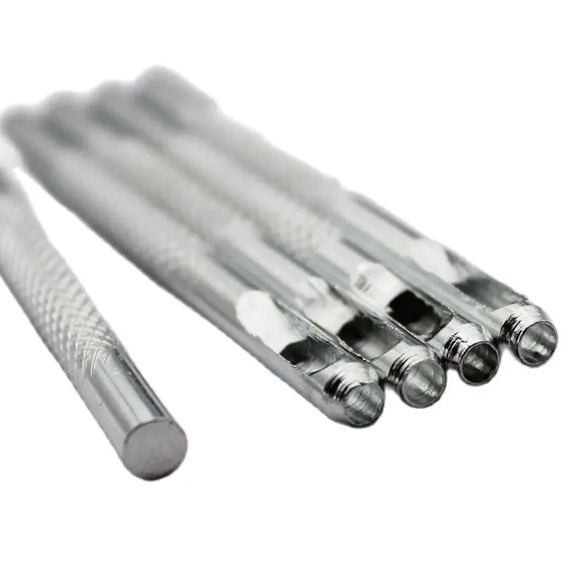 

5pcs 3mm Hollow Hole Punch Tool Heavy Duty Leather Plastic Belt DIY Craft