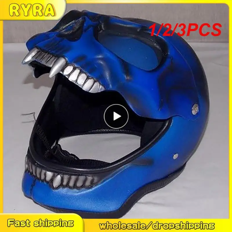 

Чехол для мотоциклетного шлема с рисунком черепа, 1/2/3 шт.