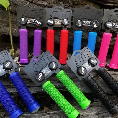 

ODI Mountain Bike Silicone Grips Shock-absorbing Handlebar Cover Soft Anti-Slip Grips for 22.2mm XC AM BMX Bicycle Handlebar