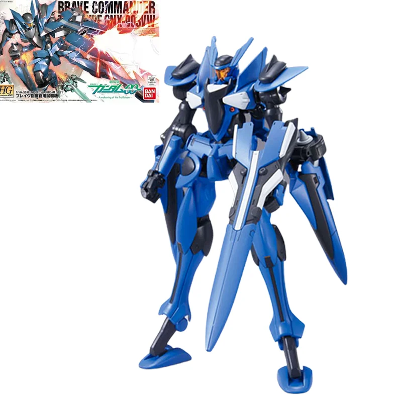 

Оригинальная оригинальная Сборная модель Gundam HGUC 1/144, Боевой Командир Brave Commander Gunpla, экшн-фигурка аниме, мобильный костюм, игрушка, подарок для детей