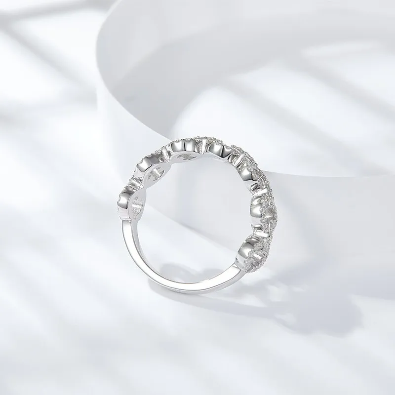 YUNTONG Lefei модное роскошное классическое кольцо с муассанитом и бриллиантом цвета D