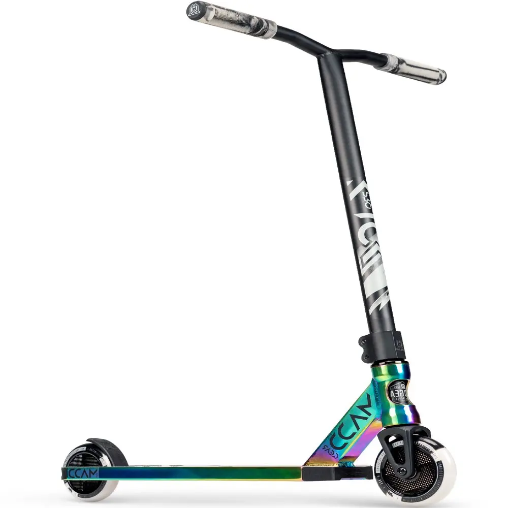 

Kick Pro Stunt Scooter for Ages 6 + Strong Aluminum 5" Wide Lightweight Deck - Designed for Skatepark Use City Work School Stude