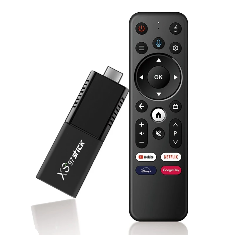 

XS97 Smart TV Stick 2+16GB Android 10.0 Set Top Box A53 TV Dongle 2.4G 5G Wifi HDMI-Compatible TV Box
