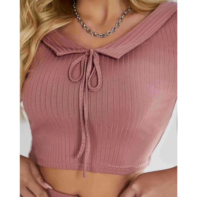 Сплошной цвет повседневный женский костюм длинные брюки с длинными рукавами