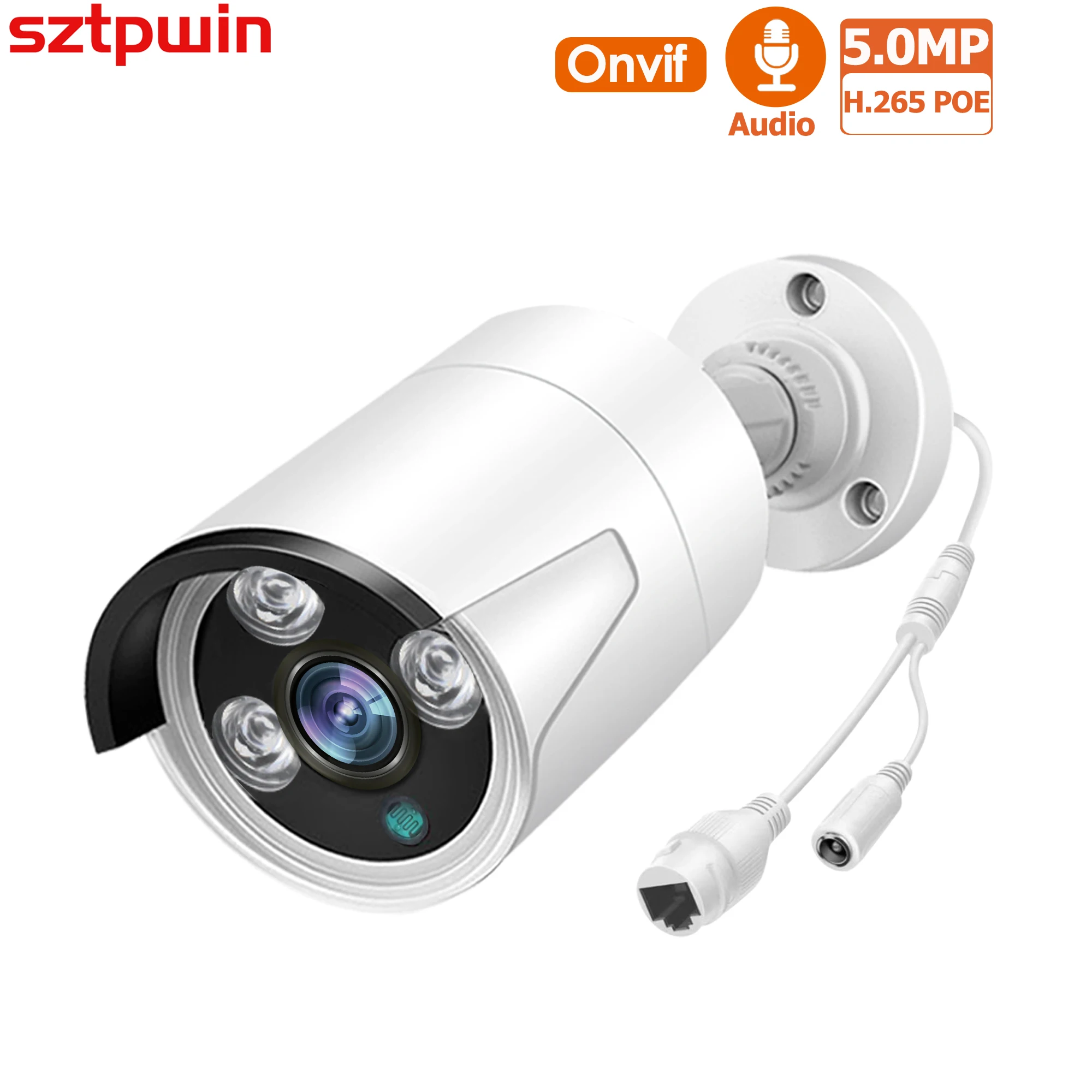 Водонепроницаемая камера видеонаблюдения 5 МП 4 3 Мп |