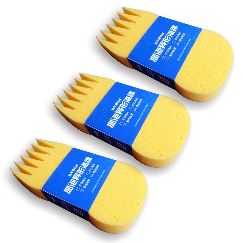 

Multipurpose Car Washing Sponge Polygonal Sponge for Air Outlet Corner Cleaniing K0AF