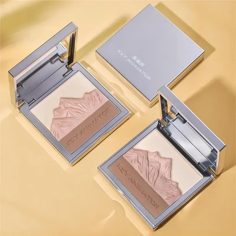 KEY ANIMATOR хайлайтер палитра пудры румяна осветитель для контура лица макияж