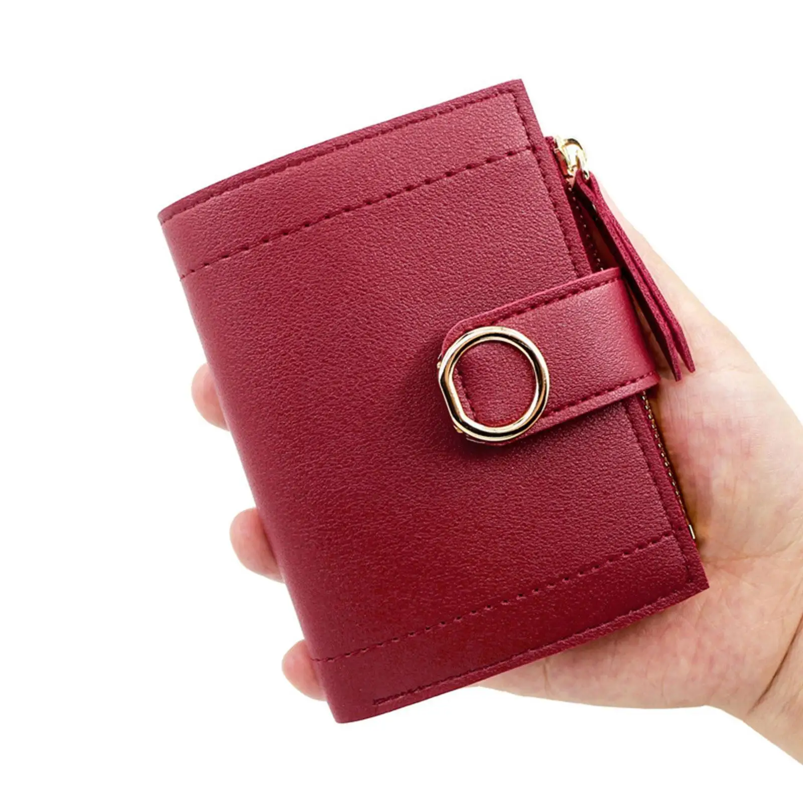 

Women Wallets Mini Fashion Leather Purse Women Ladies Card Bag For Women 2022 Clutch Women Female Purse Money Clip Wallet V3O1