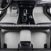 Custom Fit Car Floor Mat Accessories Interior ECO Material for 98% 2 rows Five Seats Over 2000 Models Left and Right Drive Grey