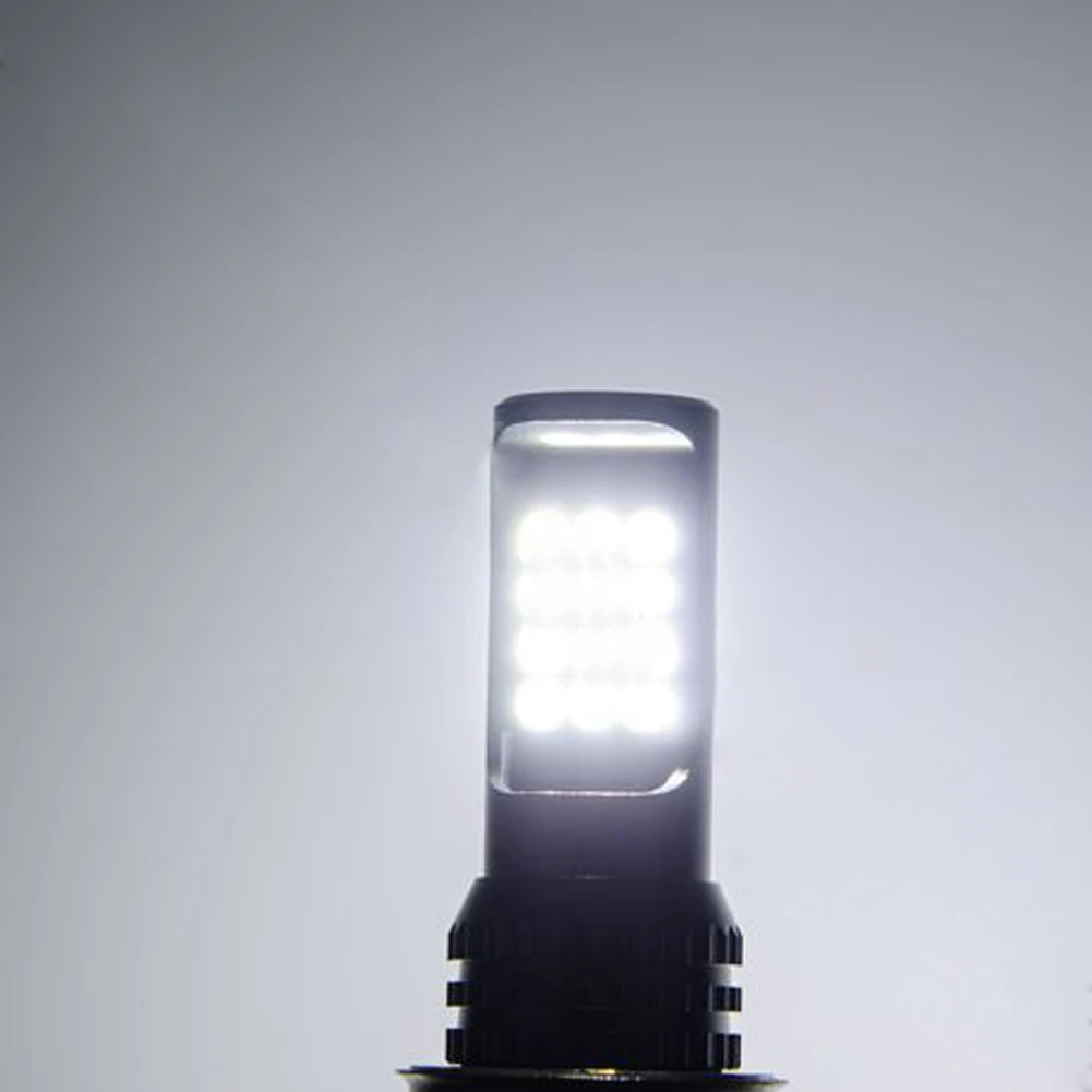 24LED Car H4 Bulb Auto LED Flash Fog Light 3030 SMD 12V 1200LM Headlight 6000K White Accessories |