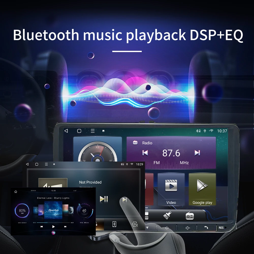 łbasa samomagneto dla volkswagena VW Polo 6R odtwarzacz multimedialny z ekranem czujnika kompatybilny Golf Plus Caddy New B...