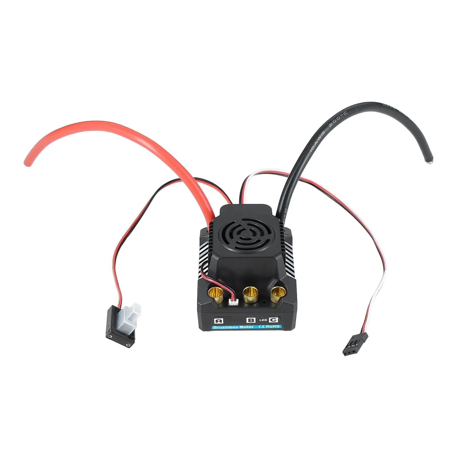 

1:10 150A Brushless ESC Upgrade Waterproof for RC Car Crawler Model Buggy Modification