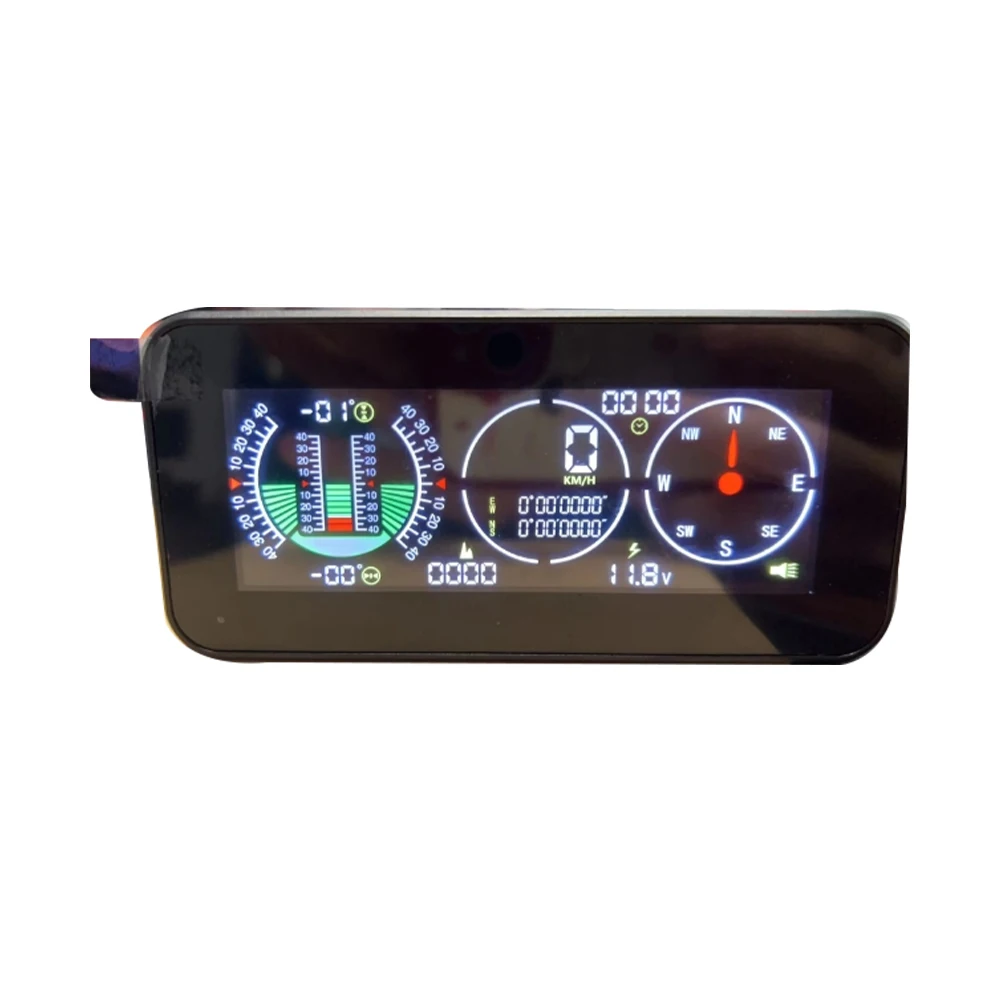 Автомобильный компас MR CARTOOL M60, инклинометр, спидометр, GPS, наклон скорости, цифровой, аксессуары для внедорожников (art.: 23a1be93) - 23a1be93