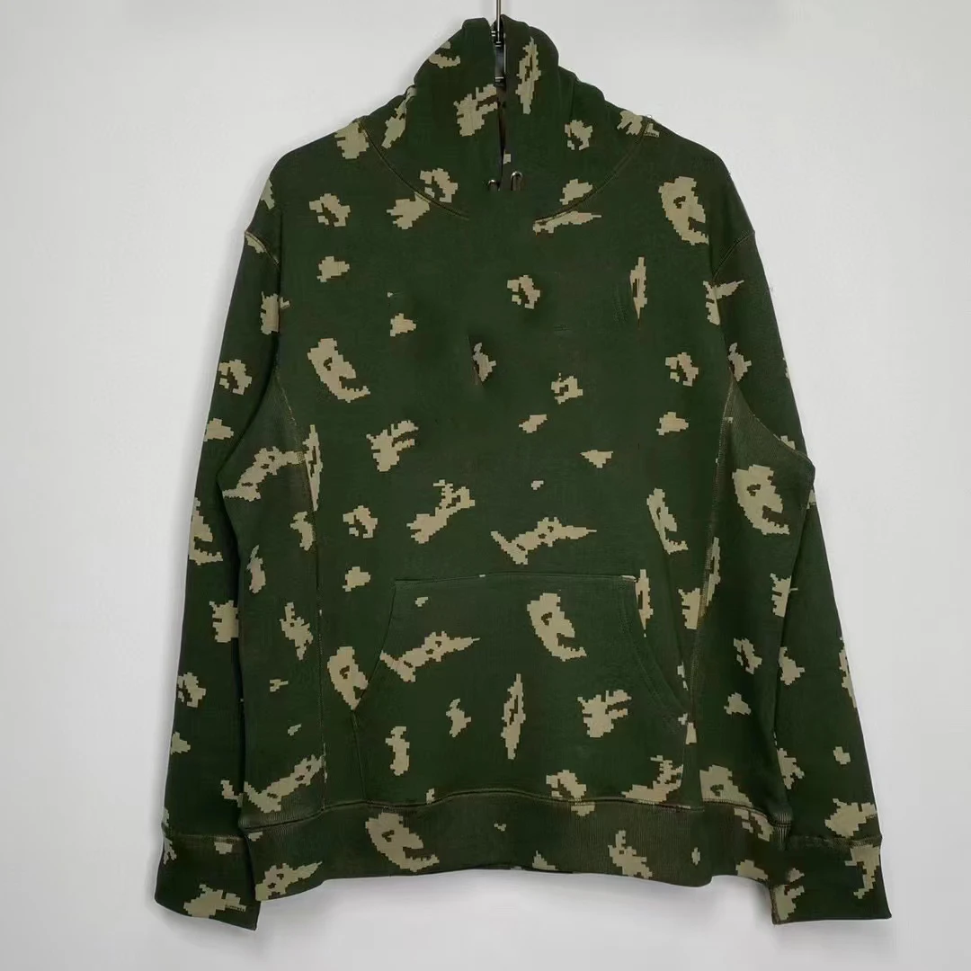 

Fashion 21FW Hoodies Sweatshirt Designer embroidery Bandanna Letter Hoodie Unisex Women Hooded Casual Pullovers Streetwear