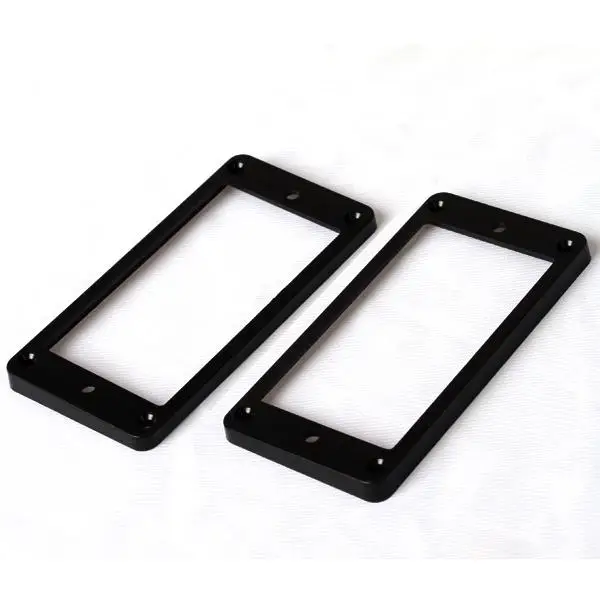 Набор из 2 кольц звукоснимателей хамбакера черная рамка для электрогитары LP