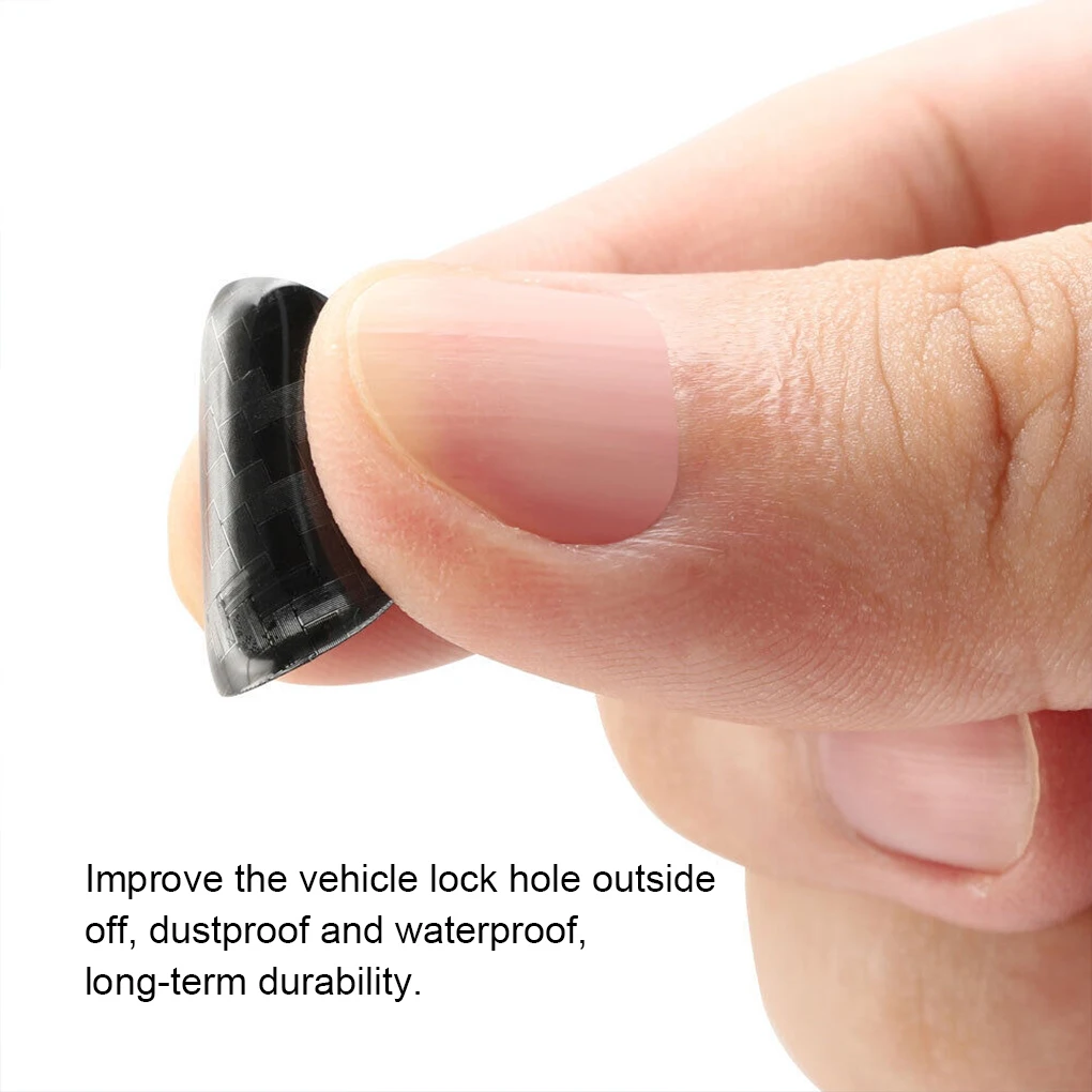 

4 шт., пылезащитная наклейка на дверной замок автомобиля