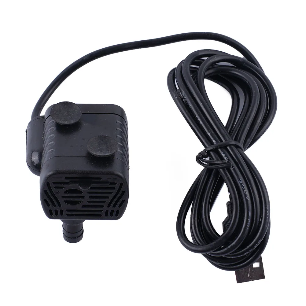 

Погружной водяной насос USB для аквариума, гидропоника, постоянный ток 3,5-9 В, 3 Вт, водяной насос, фиксирующее основание с присоской