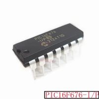 new original pic16f676 ip pic16f676 in line dip14 8 bit flash microcontroller