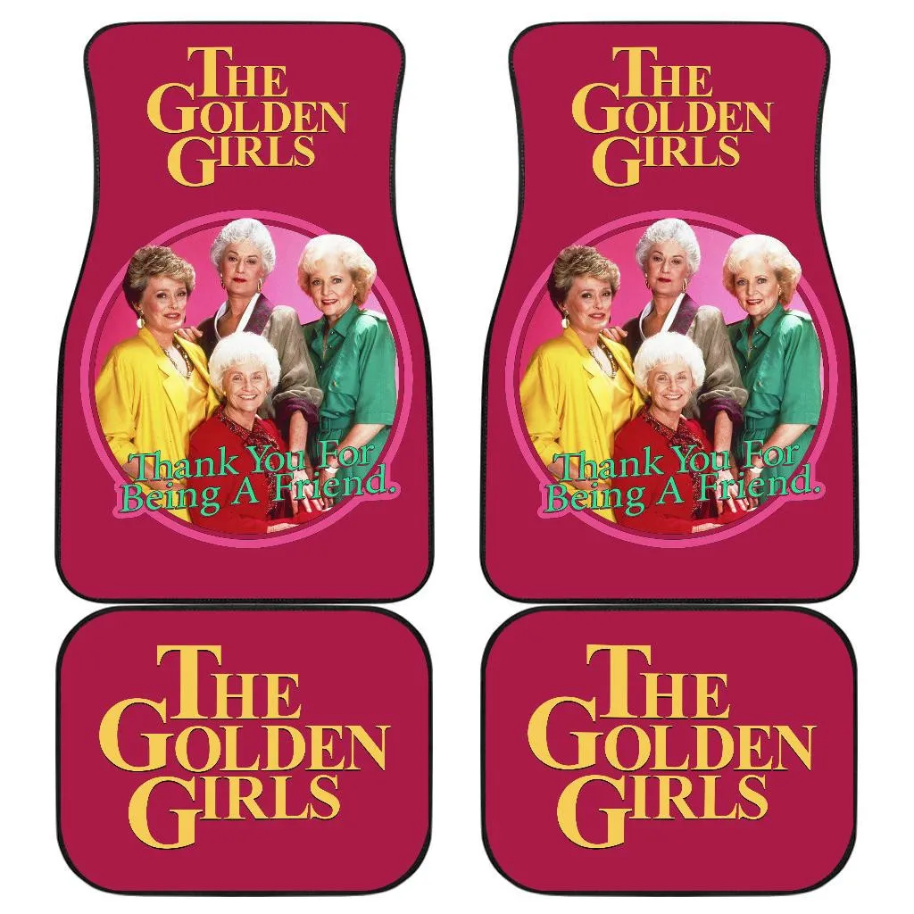 

The Golden Girls Circle Friend TV Show Car Floor Mats H1222